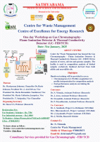 Workshop on Gas ChromatographyFlame Ionization Detector & Thermal Conductivity Detector (GC- FID/TCD) 2025 Workshop Poster